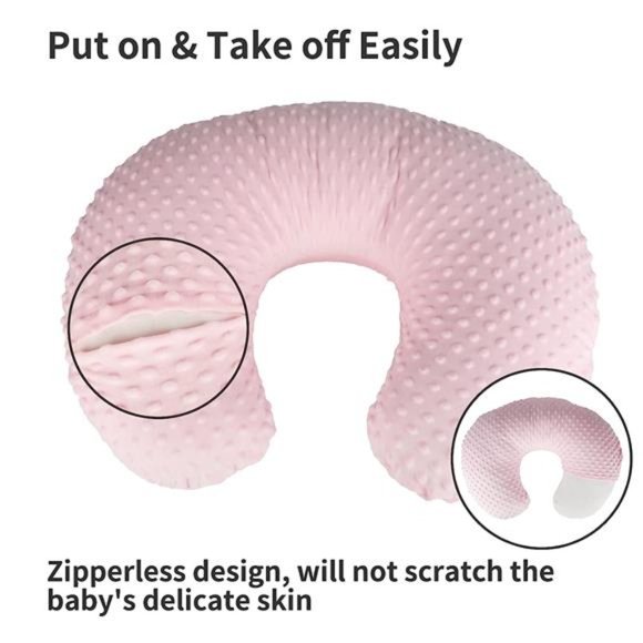 Nursing Pillow Cover 2 Pack Nursing Pillow Slipcovers for Breastfeeding Moms - Picture 4 of 7